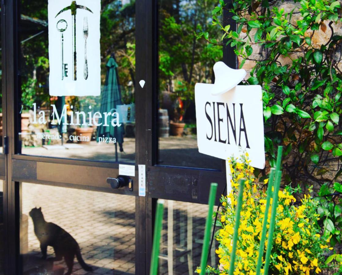 Podere La Miniera Relax & Food Siena Eksteriør bilde